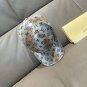 The new LV original single baseball cap with print, made of top-grain cowhide (23)