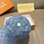 The new LV original single baseball cap with print, made of top-grain cowhide (19)