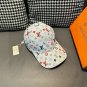 The new LV original single baseball cap with print, made of top-grain cowhide (7)