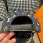 The new LV original single baseball cap with print, made of top-grain cowhide (6)