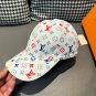 The new LV original single baseball cap with print, made of top-grain cowhide (5)