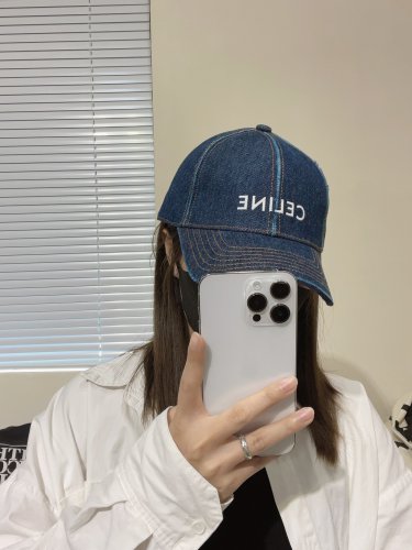 Celine 2025 New Arc de Triomphe embroidered baseball cap (7)