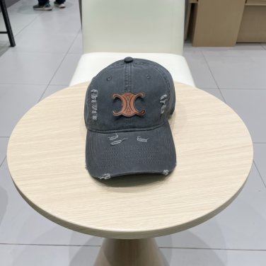 Celine 2025 New Arc de Triomphe embroidered baseball cap (18)