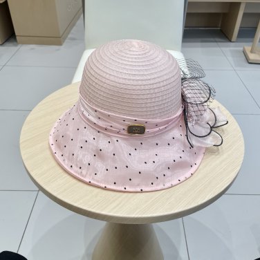 Celine SpringSummer Ultra-Fine Decorative overhead Hat, Super fairy (2)