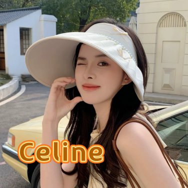 Celine's new Spring and Autumn 2025 baseball cap for girls is sweet and cute (4)