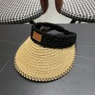 Celine's new spring and summer fisherman's hat, canvas hat, straw woven sunshade (2)