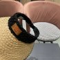 Celine's new spring and summer fisherman's hat, canvas hat, straw woven sunshade (2)