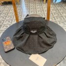 Celine's new spring and summer fisherman's hat, canvas hat, straw woven sunshade (7)