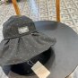 Celine's new spring and summer fisherman's hat, canvas hat, straw woven sunshade (7)