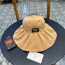 Celine's new spring and summer fisherman's hat, canvas hat, straw woven sunshade (8)