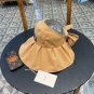 Celine's new spring and summer fisherman's hat, canvas hat, straw woven sunshade (8)
