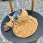 Celine's new spring and summer fisherman's hat, canvas hat, straw woven sunshade (8)