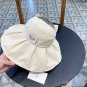 Celine's new spring and summer fisherman's hat, canvas hat, straw woven sunshade (9)