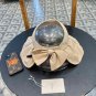 Celine's new spring and summer fisherman's hat, canvas hat, straw woven sunshade (10)