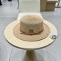 Celine's new spring and summer fisherman's hat, canvas hat, straw woven sunshade (12)