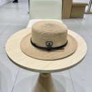 Celine's new spring and summer fisherman's hat, canvas hat, straw woven sunshade (13)
