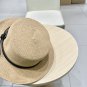 Celine's new spring and summer fisherman's hat, canvas hat, straw woven sunshade (13)