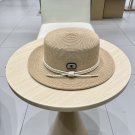 Celine's new spring and summer fisherman's hat, canvas hat, straw woven sunshade (14)