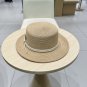 Celine's new spring and summer fisherman's hat, canvas hat, straw woven sunshade (14)