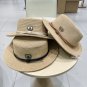 Celine's new spring and summer fisherman's hat, canvas hat, straw woven sunshade (14)