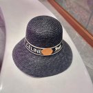 Celine's new spring and summer fisherman's hat, canvas hat, straw woven sunshade (15)