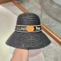 Celine's new spring and summer fisherman's hat, canvas hat, straw woven sunshade (15)
