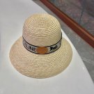 Celine's new spring and summer fisherman's hat, canvas hat, straw woven sunshade (16)