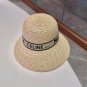 Celine's new spring and summer fisherman's hat, canvas hat, straw woven sunshade (16)