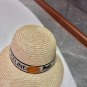 Celine's new spring and summer fisherman's hat, canvas hat, straw woven sunshade (16)