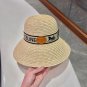 Celine's new spring and summer fisherman's hat, canvas hat, straw woven sunshade (16)