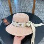 Celine's new spring and summer fisherman's hat, canvas hat, straw woven sunshade (18)