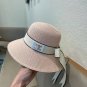 Celine's new spring and summer fisherman's hat, canvas hat, straw woven sunshade (18)
