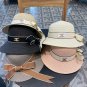 Celine's new spring and summer fisherman's hat, canvas hat, straw woven sunshade (19)