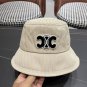Celine's new spring and summer fisherman's hat, canvas hat, straw woven sunshade (20)