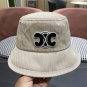 Celine's new spring and summer fisherman's hat, canvas hat, straw woven sunshade (20)