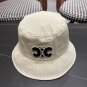 Celine's new spring and summer fisherman's hat, canvas hat, straw woven sunshade (22)