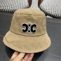 Celine's new spring and summer fisherman's hat, canvas hat, straw woven sunshade (23)