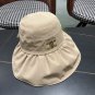 Celine's new spring and summer fisherman's hat, canvas hat, straw woven sunshade (24)