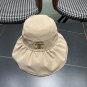 Celine's new spring and summer fisherman's hat, canvas hat, straw woven sunshade (24)