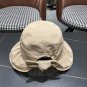 Celine's new spring and summer fisherman's hat, canvas hat, straw woven sunshade (24)