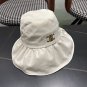 Celine's new spring and summer fisherman's hat, canvas hat, straw woven sunshade (25)