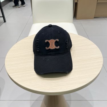 Celine 2025 New Arc de Triomphe embroidered baseball cap