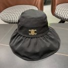 Celine's new spring and summer fisherman's hat, canvas hat, straw woven sunshade (26)
