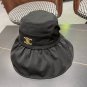 Celine's new spring and summer fisherman's hat, canvas hat, straw woven sunshade (26)