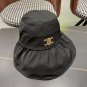 Celine's new spring and summer fisherman's hat, canvas hat, straw woven sunshade (26)