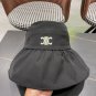 Celine's new spring and summer fisherman's hat, canvas hat, straw woven sunshade (26)