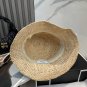 Celine's new spring and summer fisherman's hat, canvas hat, straw woven sunshade (28)