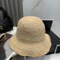 Celine's new spring and summer fisherman's hat, canvas hat, straw woven sunshade (28)