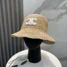 Celine's new spring and summer fisherman's hat, canvas hat, straw woven sunshade (29)
