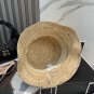 Celine's new spring and summer fisherman's hat, canvas hat, straw woven sunshade (29)